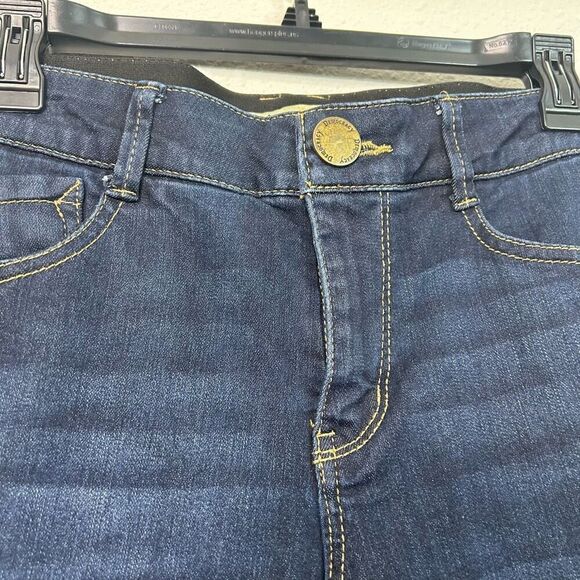 Democracy Blue Ab Technology Cotton Mid-Rise Ankle Skinny Denim Jeans Women’s 8 - Picture 4 of 13